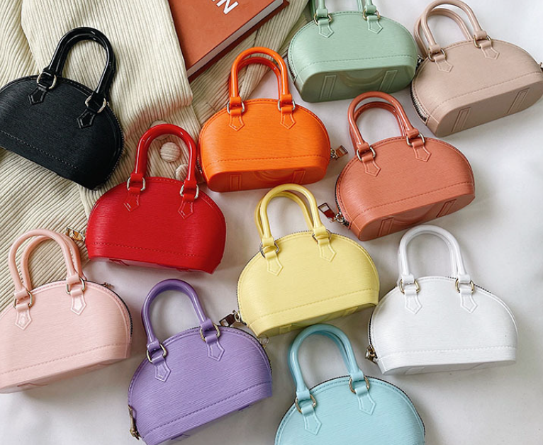 Taupe x Lilac Micro-Handbag