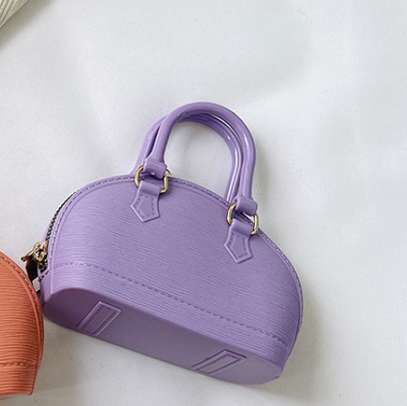 Taupe x Lilac Micro-Handbag